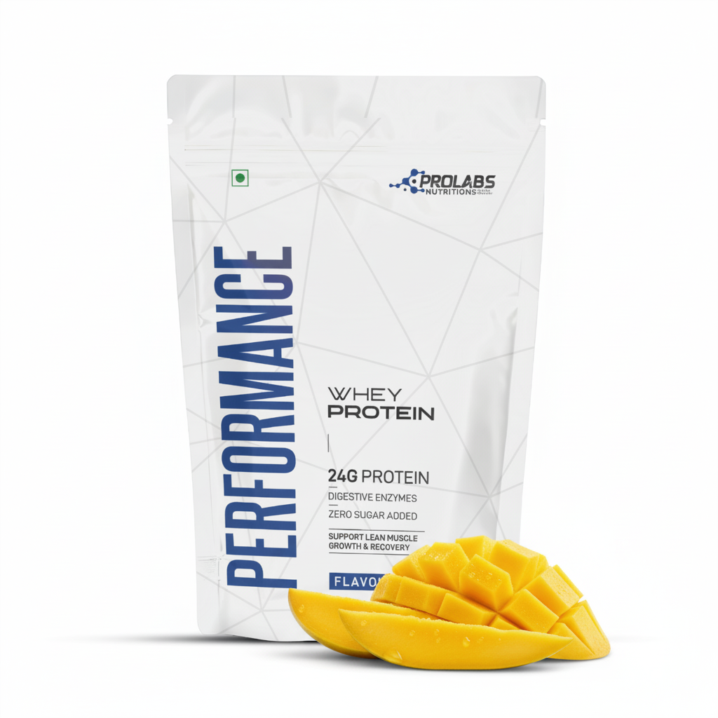 PERFORMANCE WHEY 1 KG 24 GM PROTEIN MANGO FLAVOUR