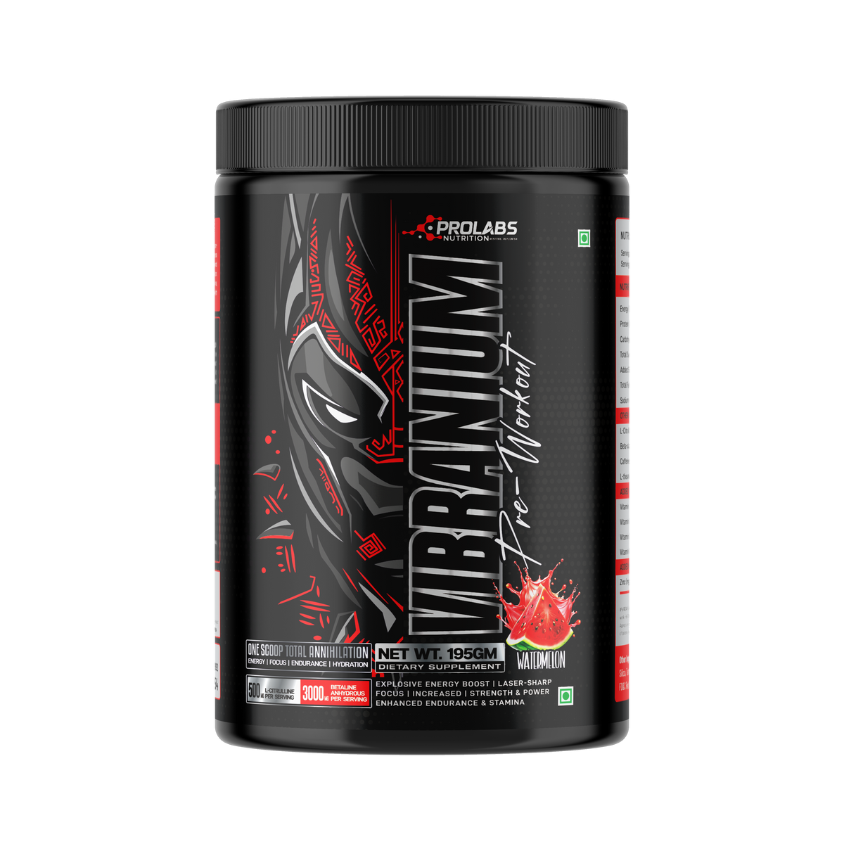 V Prolabs VIBRANIUM Pre Workout 30 Servings Watermelon – prolabs-nutrition