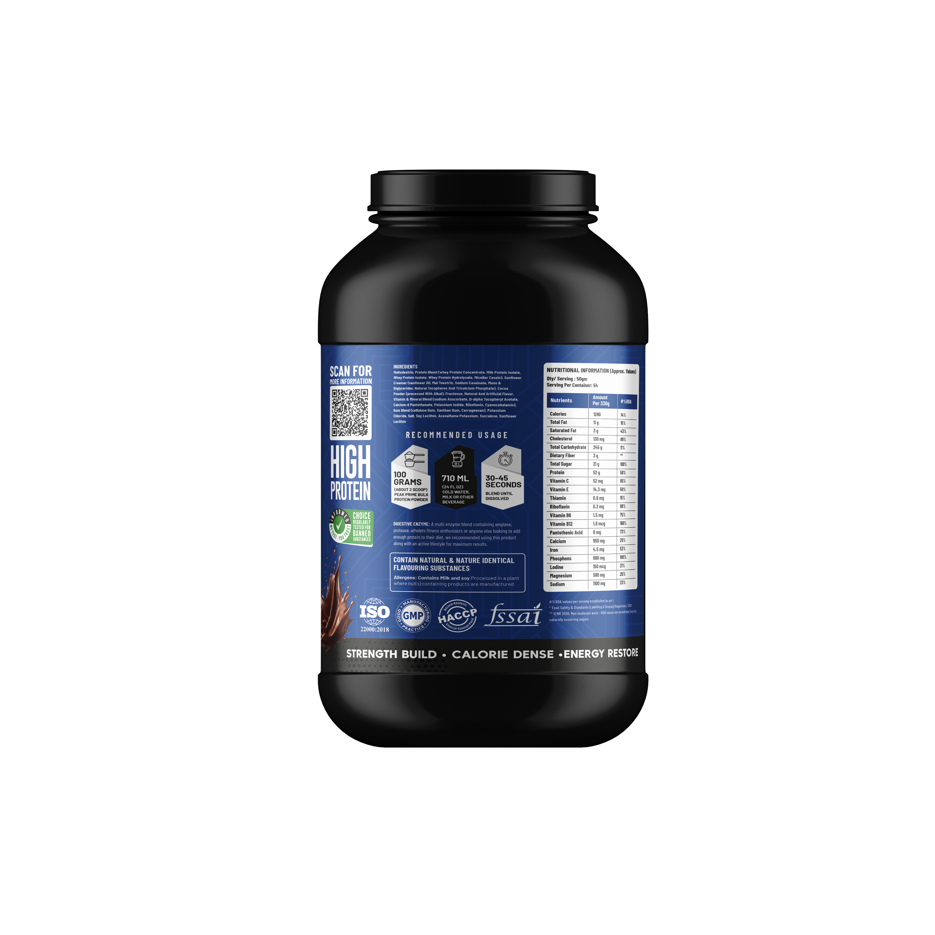 Pro Mass [Mass Gainer] - Chocolate [3 KG]